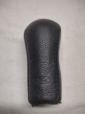 1983-1986 Ford Mustang 5 Speed Manual Black Real Leather Shifter Knob