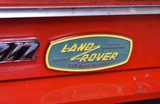 Beautifully Crafted Land Rover Unique Emblem Toolboxrefrigerator Magnets