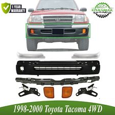 Front Bumper Cover Kit Brackets Signal Lights For 1998-2000 Toyota Tacoma