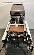 16 Ford F150 King Ranch Front Center Floor Console Assembly Brown