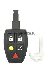 Oem Volvo S40 V50 Smart Key Keyless Remote Fob Uncut Key Blade Insert Ltqv0315