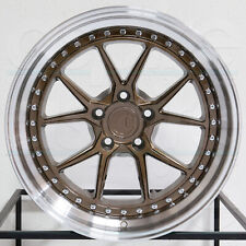 4-new 18 Aodhan Ds08 Ds8 Wheels 18x8.518x9.5 5x120 3535 Bronze Staggered Rims