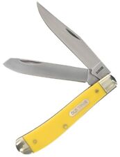 Schrade Old Timer Trapper Pocket Knife 7cr17mov Stainless Blades Delrin Handle