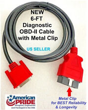 6ft Obdii Obd2 Cable Compatible With Snap On Da-4 For Verus Pro Scanner Eems327