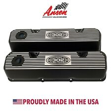 Ford Boss 302 Valve Covers Black Powered By 302 Cubic Inches 351 Cleveland