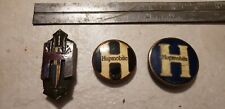 Hupmobile Vintage Emblems Set Of 3
