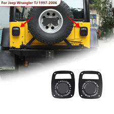 Taillight Lamps Guards Cover Decor For Jeep Wrangler Tj 1997-2006 Exterior Parts