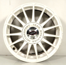 Used Single Team Dynamics Monza R White 16 Alloy Wheel 4x100 Mwr67038x73