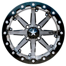 Msa M21 Lok Beadlock Atv Wheel - Gunmetal 14x7 0mm 4156 M21-04756