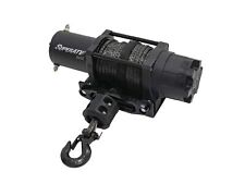 Superatv Black Ops 6000 Lb Winch Kit For Utvatv Includes 50 Synthetic Rop...