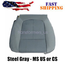 For Ford F-150 2011 2012 2013 2014 Driver Bottom Seat Cover Steel Gray