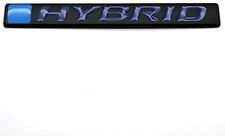 1pcs 3d Metal Hybrid Logo Car Side Fender Rear Trunk Emblem Badge Decals Sticker