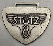 Rare Vintage Stutz 8 Automobile Emblem Watch Fob
