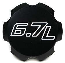 Bwd Black Billet Aluminum Oil Cap For Ford Powerstroke Diesel 6.7l 2011-2021