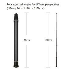 Carbon Fiber Invisible Selfie Stick Long 3m For Insta360 Adjustable Light Weight