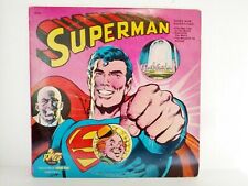 Superman Three New Adventures Vinyl Lp 1975 Exvg