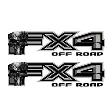 Fx4 Offroad Skull Decals Stickers Truck Side Off Road Bed