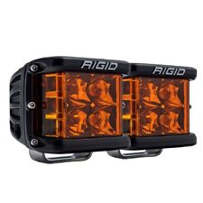 Rigid Industries 262214 D-ss Led Off Road Light Spot With Amber Pro Lens Pair