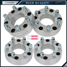 4pcs 2 5x135 To 6x5.5 Wheel Adapters For 1997-2003 Ford F-150 5 Lug To 6 Lug