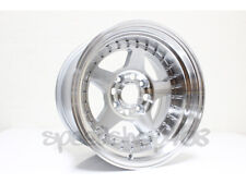 Rota Kyusha Wheels Full Royal Silver 15x9 0 4x114.3 For 240sx S13 Datsun 240z