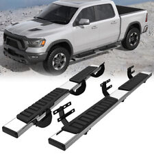 Pair 6 Side Steps Bar Running Board For 19-23 Dodge Ram 1500 Crew Cab New Body