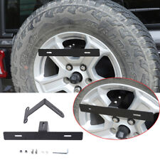 Iron Rear Spare Tire License Plate Bracket Holder For Jeep Wrangler Jk Jl 2007