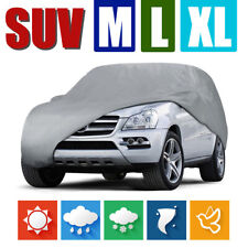 M L Xl Xxl Car Cover Waterproof Breathable Sun Resistant Uv Dust Protect For Suv