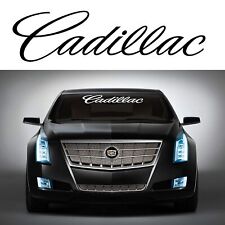 Cadillac Windshield Sticker Escalade Suv Cts Car Window Vinyl Decal 4.5 X 36