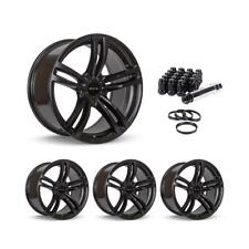 Wheel Rims Set With Black Lug Nuts Kit For 09-23 Audi Q5 P841880 17 Inch