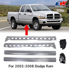 6pack For 2002-2008 Dodge Ram Quad Cab Inner Outer Rocker Panels Cab Corners