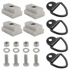 4 Each Truck Bed Rail Mounting Cleats Utili Track Kit Fits Nissan Frontier Titan