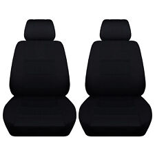 Truck Seat Covers Fits Toyota Tacoma 2005-2021 Solid Colors