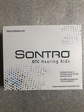 Sontro Otc Hearing Aid Kit - Gray Color - Brand New In Sealed Box