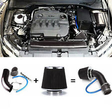 1 Kit Black Performance 3 Universal Car Cold Air Intake Filter Induction Pipe