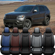 Car 5-seat Covers For Jeep Grand Cherokee 2011-2021 Leather Full Set Cushion