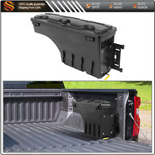 Truck Bed Storage Tool Box For 2005-2022 Toyota Tacoma Swing Case Right Side Blk