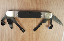 Schrade Old Timer Splinter Carving Pocket Knife Carbon Steel Blade Delrin Handle