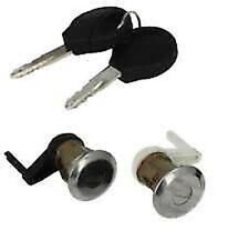 Pair Cylinders Pawl Door With Key For Peugeot 206 From 1998 A