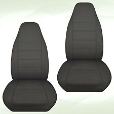 Truck Seat Covers Fits 1994-2004 Chevy S10 Two Tone Bucket Seat Covers