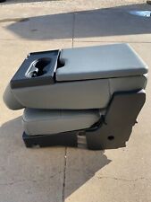 2015-2023 Ford F150 Center Jump Seat Console Gray Vinyl Oem New Nice F250