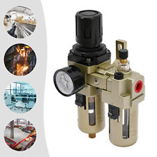 Regulator Gauge Air Pressor Oil Water Regulator Separator 38 Air Compressor