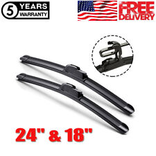 All Season Wiper Blades Size 24 18 Windshield Front Right Left - Set Of 2