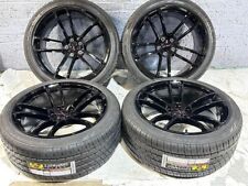 20 4 Set Dodge Charger Challenger Hellcat Srt Rims Tires Wheels New Gloss Black