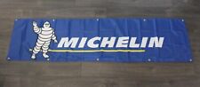 Michelin Tires Banner Flag Big 2x8 Feet Racing Tire Shop Auto Car Mechanic 97