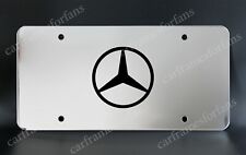 Mercedes-benz License Plate Custom Made Of Stainless Steel Metal