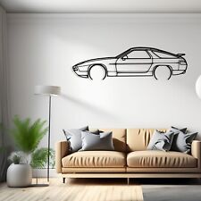 928 Gts Detailed Silhouette Metal Wall Art Birthday Gift Gift For Him
