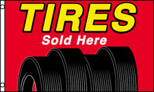 3x5 Ft Tires Sold Here Flag Store Garage Business Advertising Banner Sign-new