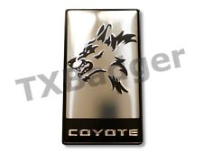 Mustang - F-150 - Coyote Trunk Decklid Badge Emblem - Silver