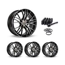 Wheel Rims Set With Black Lug Nuts Kit For 17-24 Honda Ridgeline P840490 18 Inch