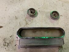 1950s Ford Radio Front Bezel And Knobs E